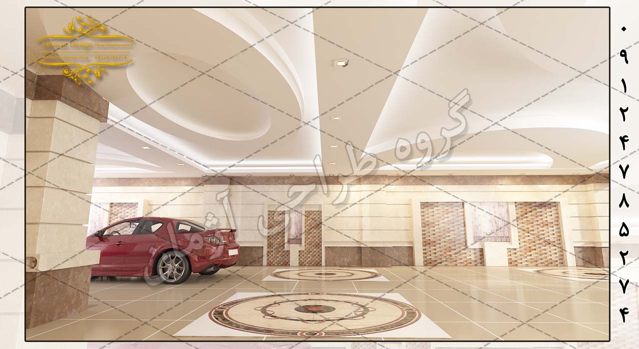 طراحی داخلی پروژه ونک