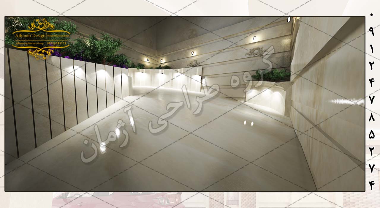 پروژه طراحی داخلی ونک