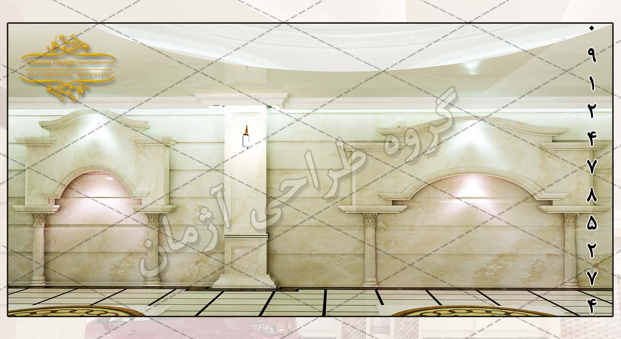 پروژه طراحی داخلی ونک 05